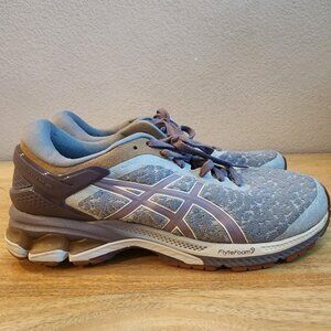 ASICS GEL-Kayano 26 Shoes Womens Size 9.5 Gray Purple Running Sneakers 1012A687